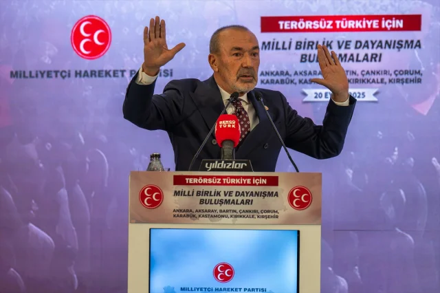 Ankara'da "Terörsüz Türkiye" Buluşması Yoğun İlgiyle Gerçekleşti