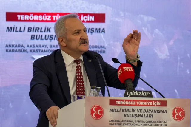 Ankara'da "Terörsüz Türkiye" Buluşması Yoğun İlgiyle Gerçekleşti