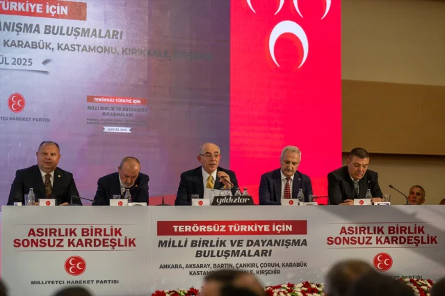 Ankara'da "Terörsüz Türkiye" Buluşması Yoğun İlgiyle Gerçekleşti