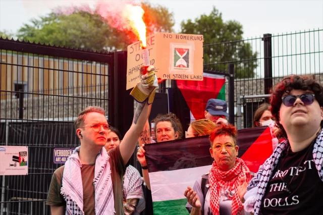 Rotterdam'daki Beyzbol Turnuvasında İsrail Protestoları Damga Vurdu