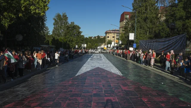 Bosna Hersek Sessiz Kalmıyor: İsrail'in Eylemlerine Karşı Büyük Protesto