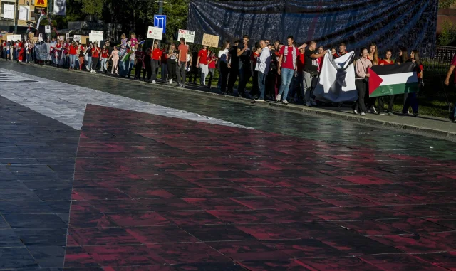 Bosna Hersek Sessiz Kalmıyor: İsrail'in Eylemlerine Karşı Büyük Protesto