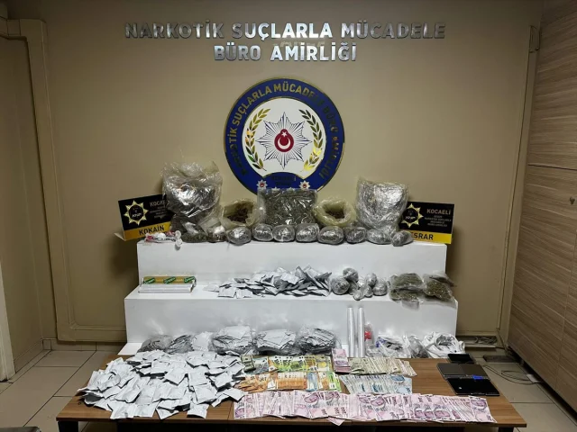 Kocaeli'de Dev Uyuşturucu Operasyonu Polisi Harekete Geçirdi