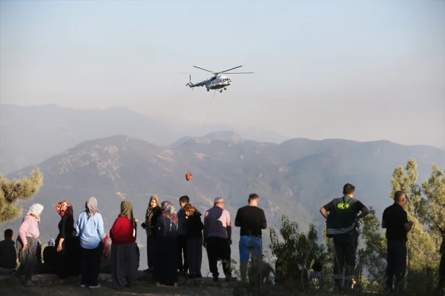 Alanya'da Yangınlar Büyük Mücadeleyle Kontrol Altına Alındı