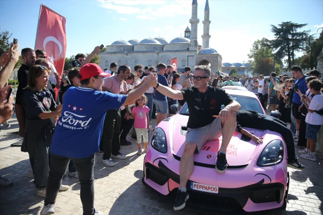 Lüks Otomobillerle Dolu Gumball 3000 Edirne'de Sessizliği Bozdu