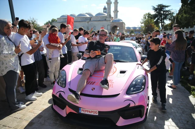 Lüks Otomobillerle Dolu Gumball 3000 Edirne'de Sessizliği Bozdu