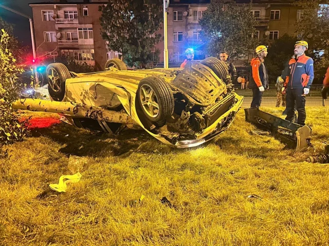 Erzurum'da Ürküten Kaza: Takla Atan Araçta Can Pazarı