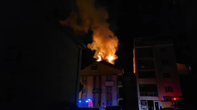 Bursa'da Yürekleri Ağza Getiren Yangın: İtfaiye Mücadelesi Kazandı
