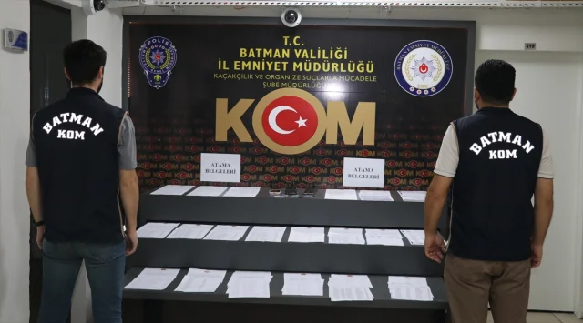 Batman'da Şok Operasyon İşe Yerleştirme Vaatleriyle Dolandırıcılığa Geçit Yok