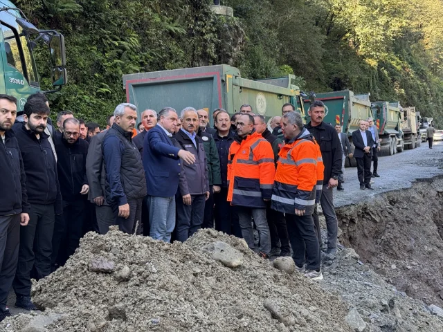 Bakanlardan Ayder Çıkarması: Yol Çalışmalarında Son Durum