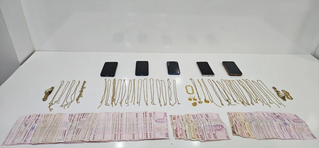 Mersin'de Sahte Altın Operasyonu Heyecan Yarattı