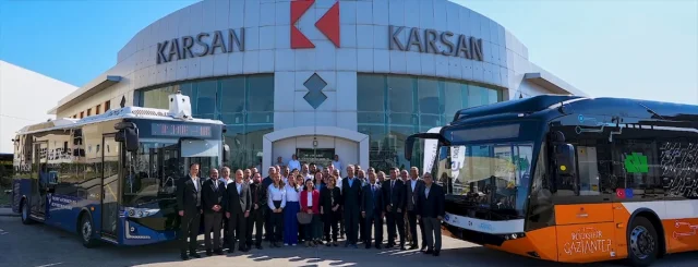 Gaziantep'in Çevre Dostu Hamlesi Elektrikli Otobüs Dönemi Başlıyor