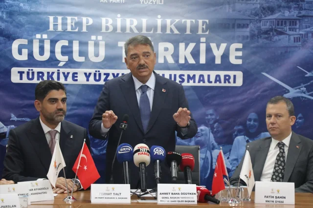 Karabük'te AK Parti'nin Hedefleri: "Tek Haneli Enflasyon ve Terörsüz Türkiye"