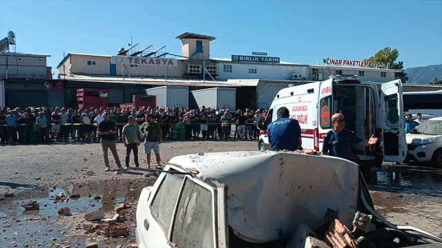 Antalya'daki Halde Korkutan Patlama ve Yaralılar