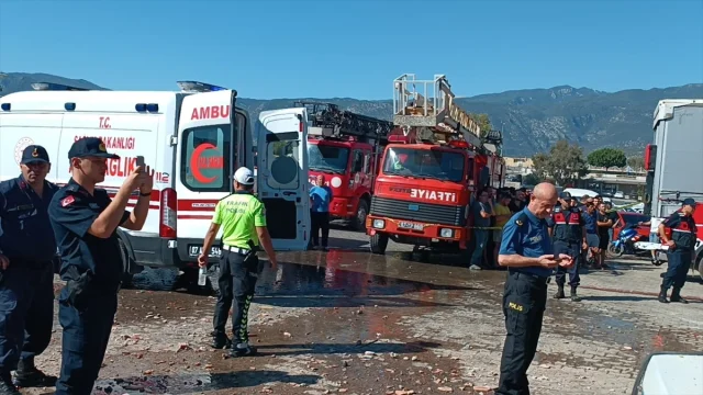Antalya'daki Halde Korkutan Patlama ve Yaralılar