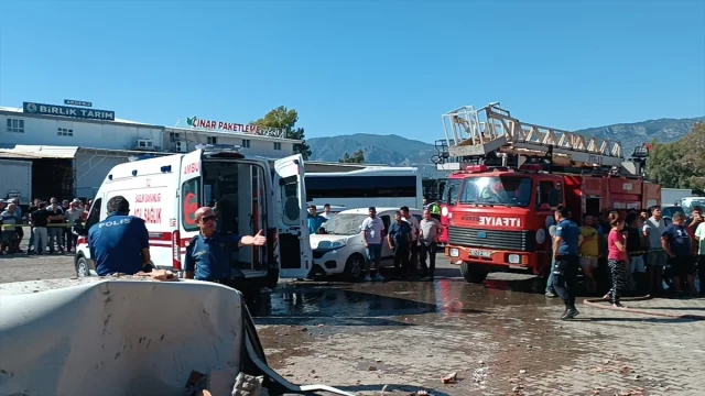 Antalya'daki Halde Korkutan Patlama ve Yaralılar