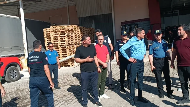 Antalya Toptancı Halinde Şok Patlama: 1 Ölü, 3 Yaralı