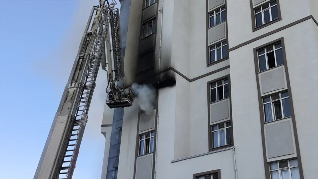 Kahramanmaraş'ta Öğrenci Yurdunda Yangın Paniği