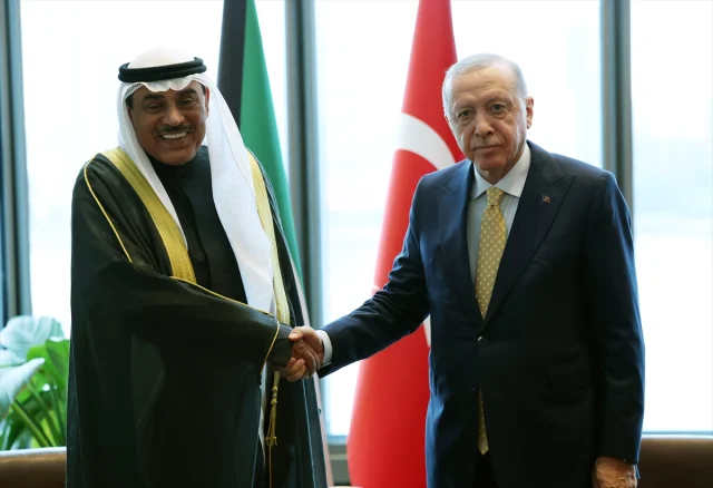 Erdoğan New York'ta Kuveyt Veliaht Prensi ile Görüştü: İşte...