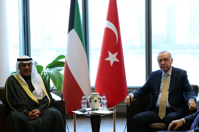 Erdoğan New York'ta Kuveyt Veliaht Prensi ile Görüştü: İşte Görüşmeden Detaylar