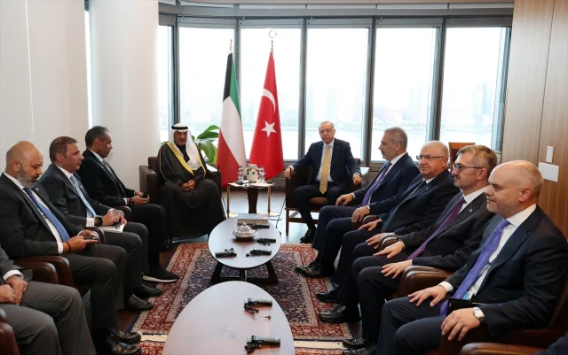 Erdoğan New York'ta Kuveyt Veliaht Prensi ile Görüştü: İşte Görüşmeden Detaylar