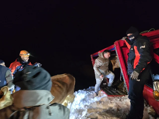 Karadeniz'de Çığ Dramı: Kurtarma Anları Nefes Kesti