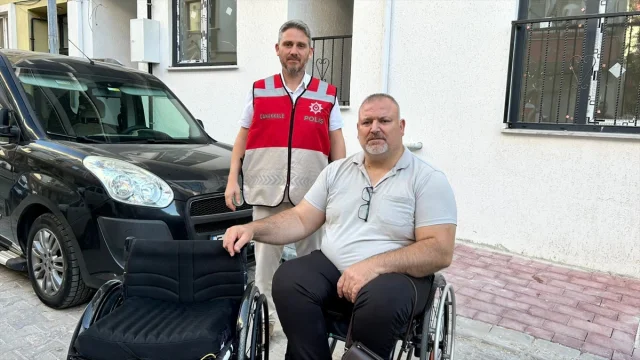 Çanakkale'de Efsanevi Milli Sporcunun Tekerlekli Sandalyesi Bulundu