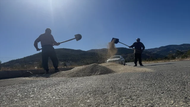 Kahramanmaraş'ta Çiftçilerden Dronla Akdarı Savunması