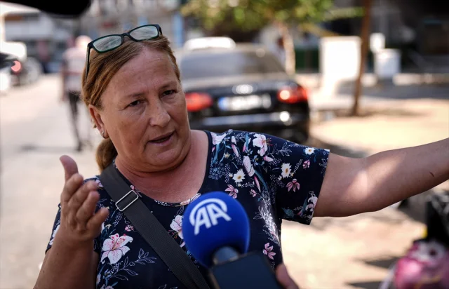 İzmir Karşıyaka'da Çöpler Alarma Geçirdi