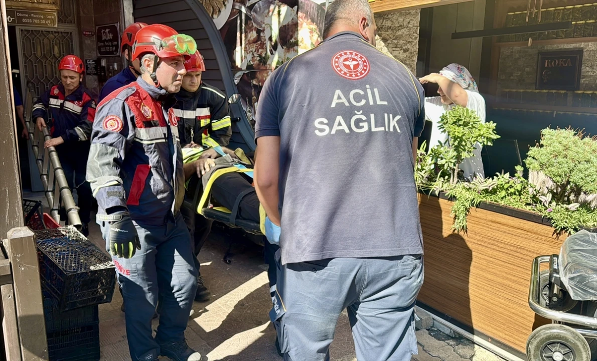 Trabzon'da Asansör Faciası: İşçinin Korku Dolu Anları