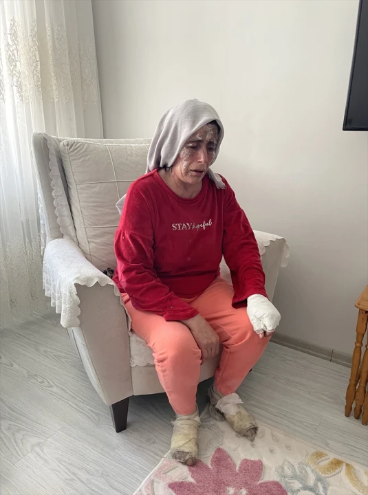 Bursa'daki Korkunç Yangında Hayatta Kalan Kadının Şok Eden Açıklamaları