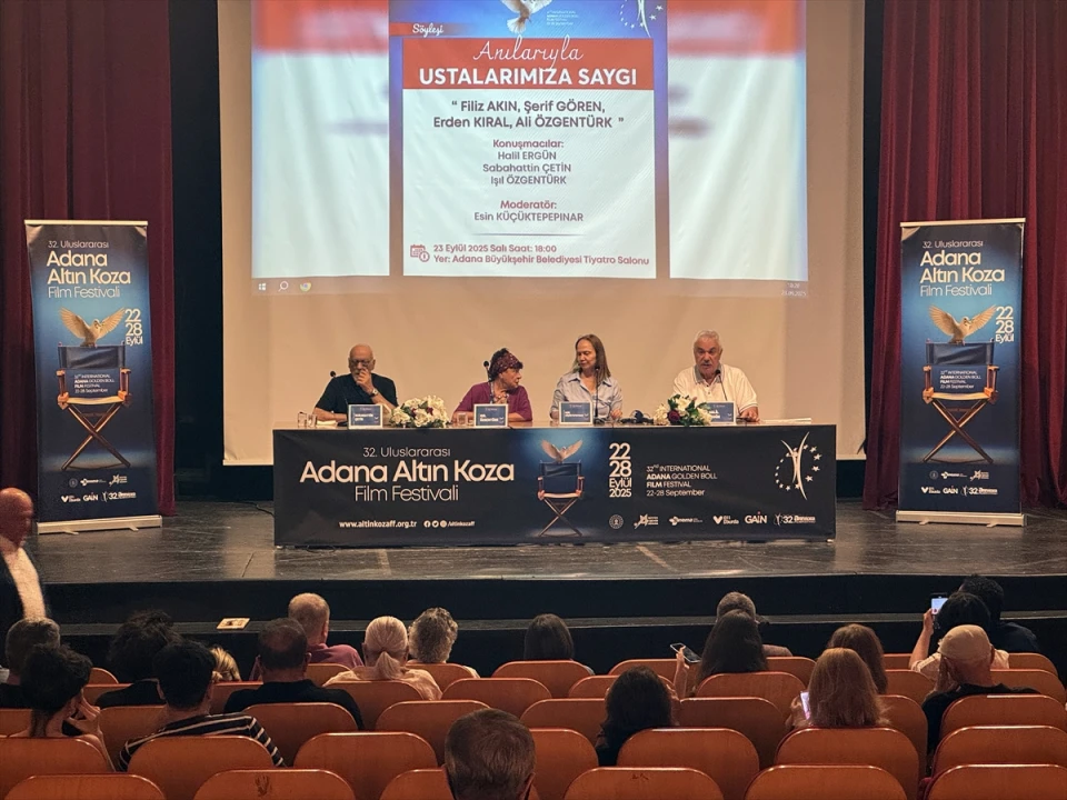 Adana'nın Tarihi Sinema Yolculuğunda Unutulmaz Anlar Anıldı