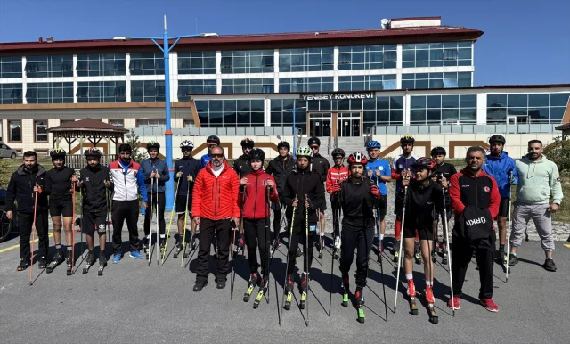 Milli Sporcular Ardahan’da Kış Sezonuna Hazırlanıyor