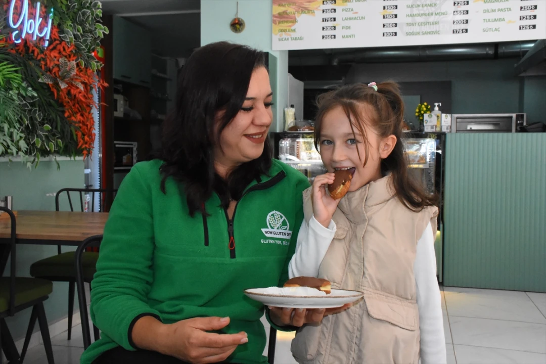 Afyonkarahisar'da Anne, Kızı İçin Glütensiz Lezzetlerle Şehri Büyülüyor