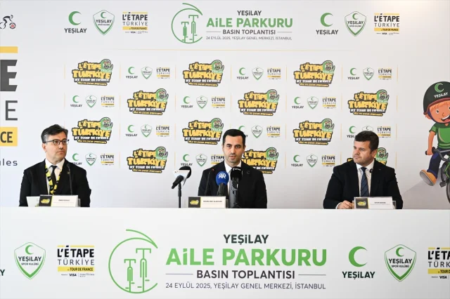 Yeşilay'ın Heyecan Dolu Aile Parkuru Tanıtıldı