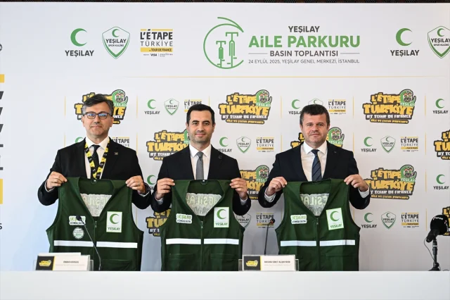 Yeşilay'ın Heyecan Dolu Aile Parkuru Tanıtıldı