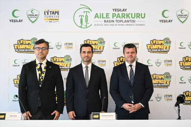 Yeşilay'ın Heyecan Dolu Aile Parkuru Tanıtıldı