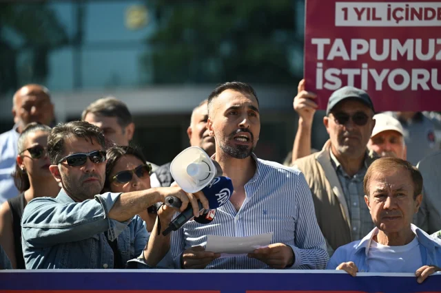 Ankara'da Mahalle Sakinlerinin İmar Taleplerine Dikkat Çeken Protesto