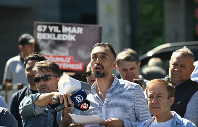 Ankara'da Mahalle Sakinlerinin İmar Taleplerine Dikkat Çeken Protesto