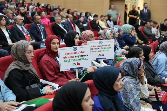 Bayburt Üniversitesi'nde 'Filistin' Temalı Akademik Yıl Başl...