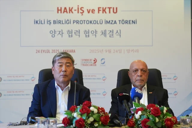 HAK-İŞ ve Kore Sendikalarından Stratejik İşbirliği Anlaşması