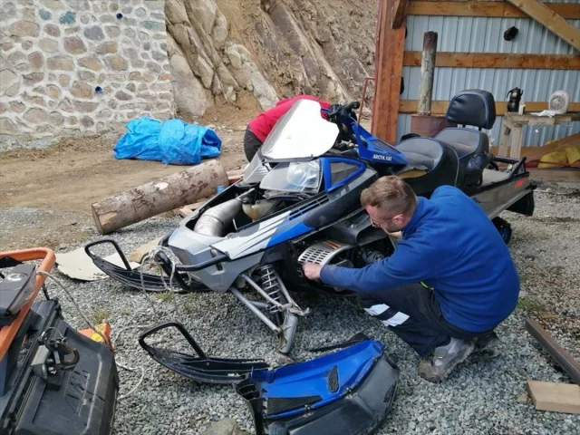Çambaşı Kayak Merkezi'nde Sezon Hazırlıkları Hız Kesmeden Devam Ediyor