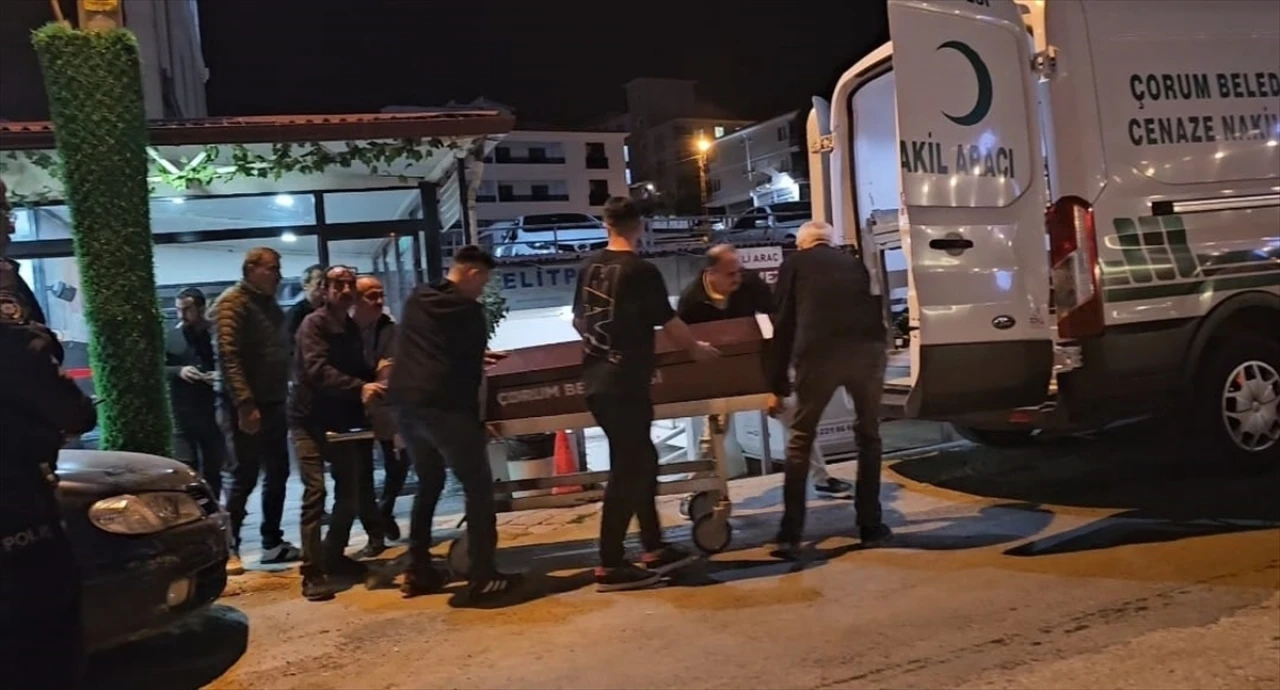 Çorum'da Cinayet: Tartışma Sonrası Kanlı Hesaplaşma