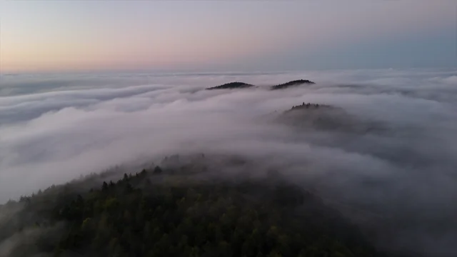 Samsun'da 1000 Rakımlı Bölgede Görsel Şölen: Sis Denizi Büyü...