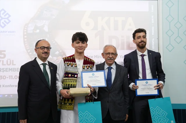 Türkçe ile 6 Kıtayı Buluşturan Proje İstanbul'da Noktalandı