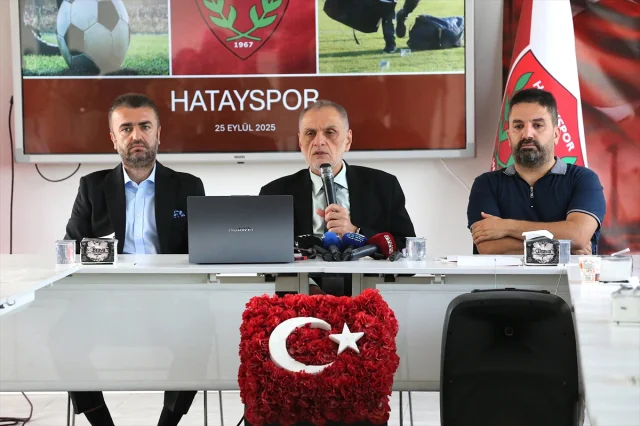 Hatayspor'da Olağanüstü Kongre: Başkan Çinçin'in Açıklamaları ve Gelecek Planları