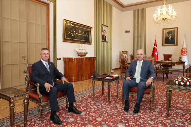 Meclis Başkanı Kurtulmuş ve Filistin Büyükelçisi Gizli Topla...