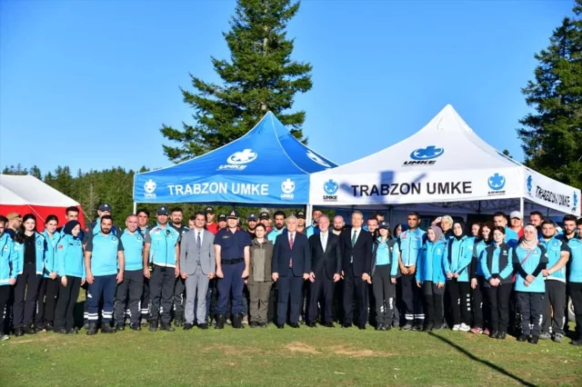 Trabzon'da Heyecan Verici UMKE Tatbikatı ile Güvenliğe Tam Not
