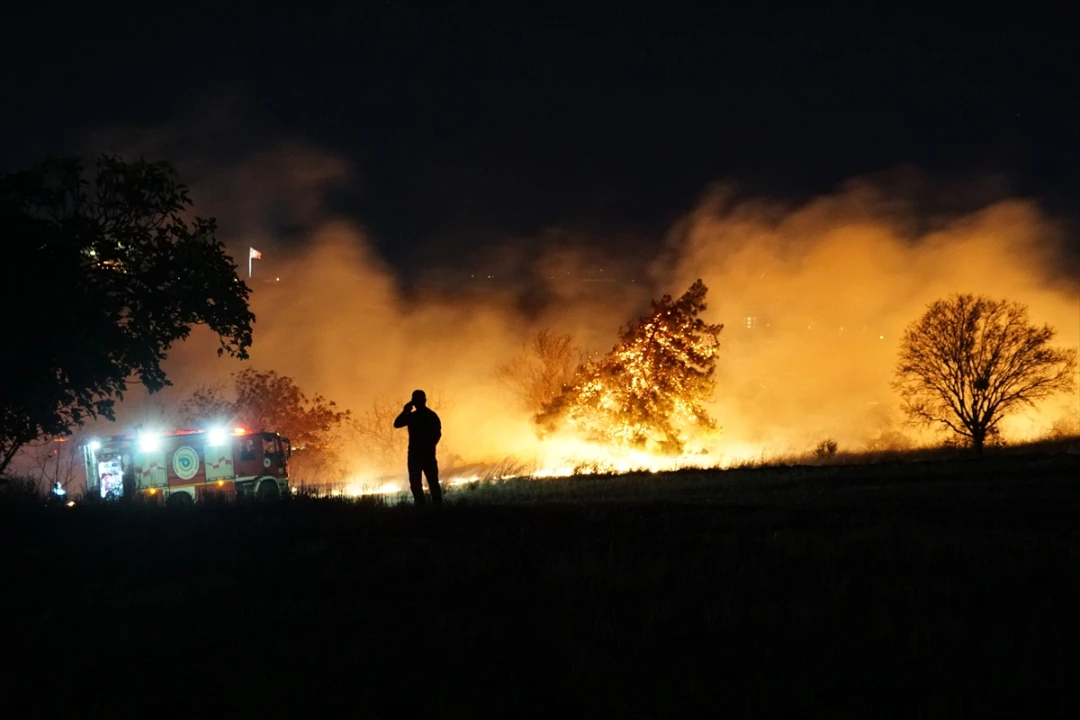 Tekirdağ'da Anız Yangını Tedbir Alınmazsa Felakete Dönüşebilir