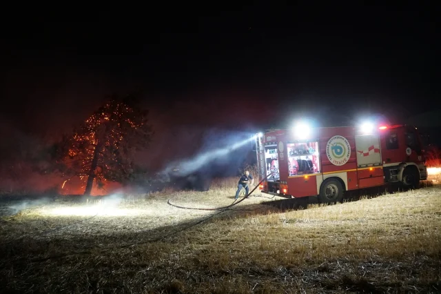 Tekirdağ'da Anız Yangını Tedbir Alınmazsa Felakete Dönüşebilir